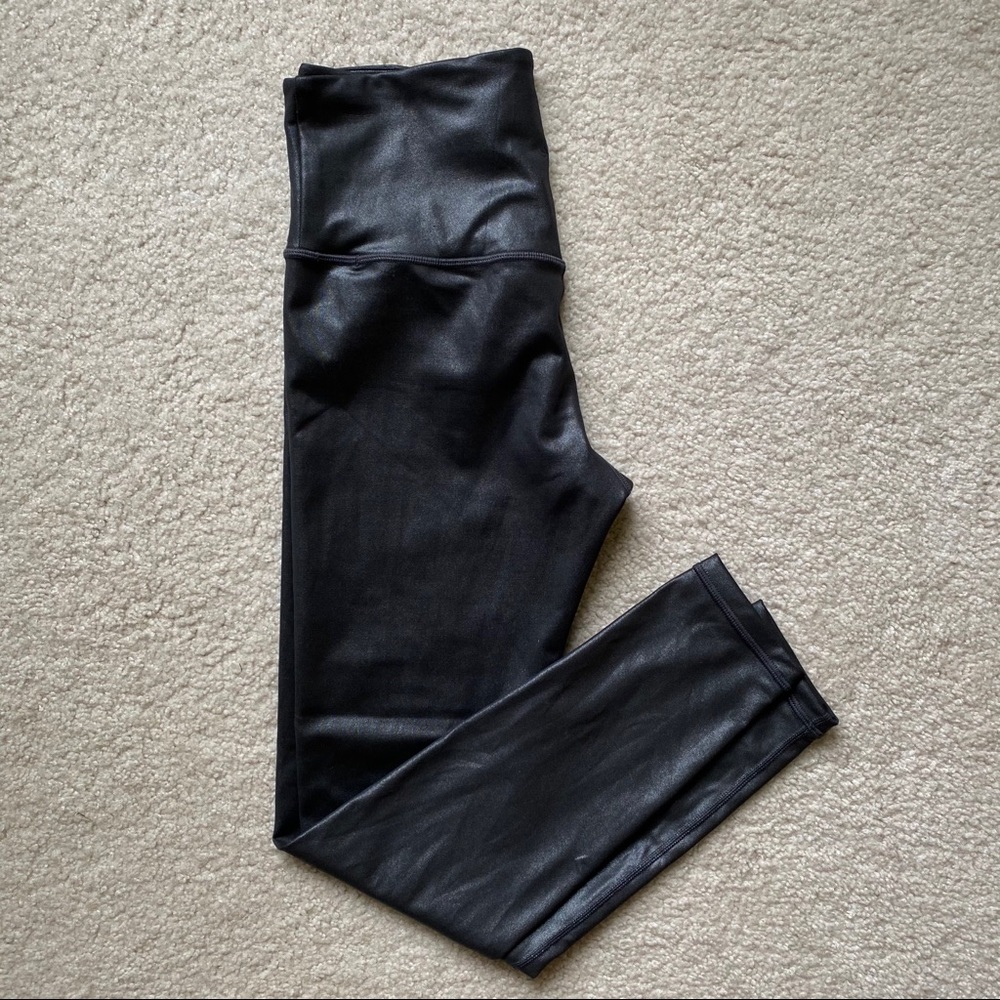 Athleta Full Length Ultra High Rise Shimmer Tight